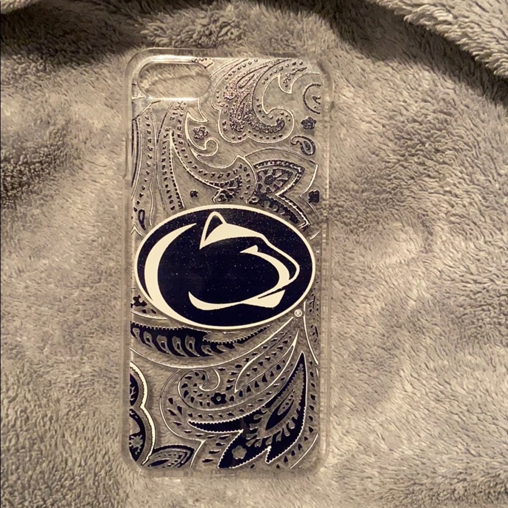 clear penn state floral phone case for iphone 6